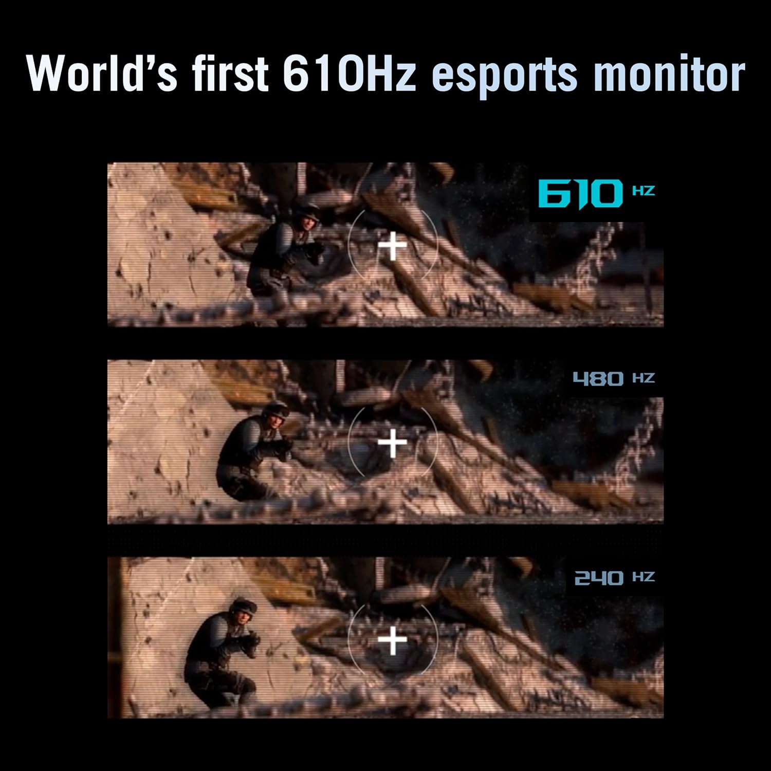ASUS ROG Strix XG248QSG Ace 24.1-inch Full HD 610Hz Super TN Esports Gaming Monitor - image 3