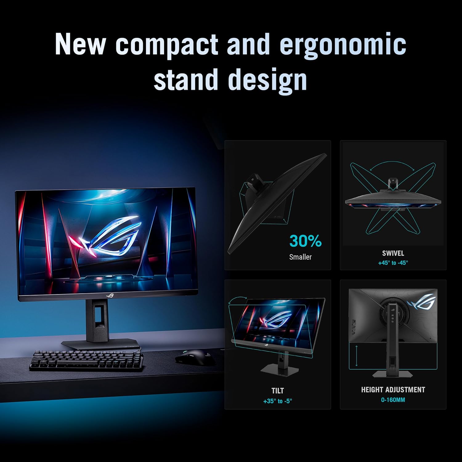 ASUS ROG Strix XG248QSG Ace 24.1-inch Full HD 610Hz Super TN Esports Gaming Monitor - image 6