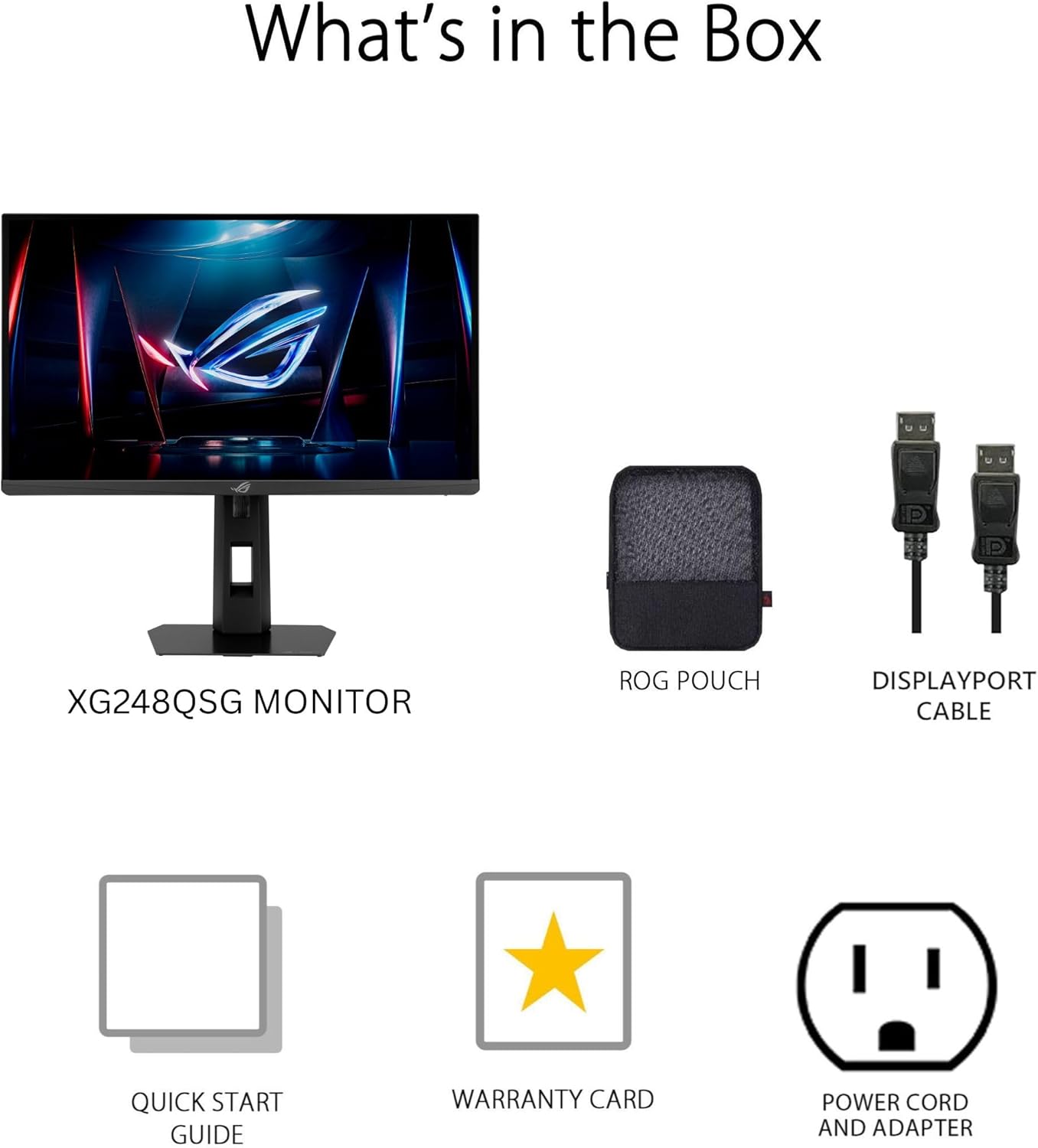 ASUS ROG Strix XG248QSG Ace 24.1-inch Full HD 610Hz Super TN Esports Gaming Monitor - image 8