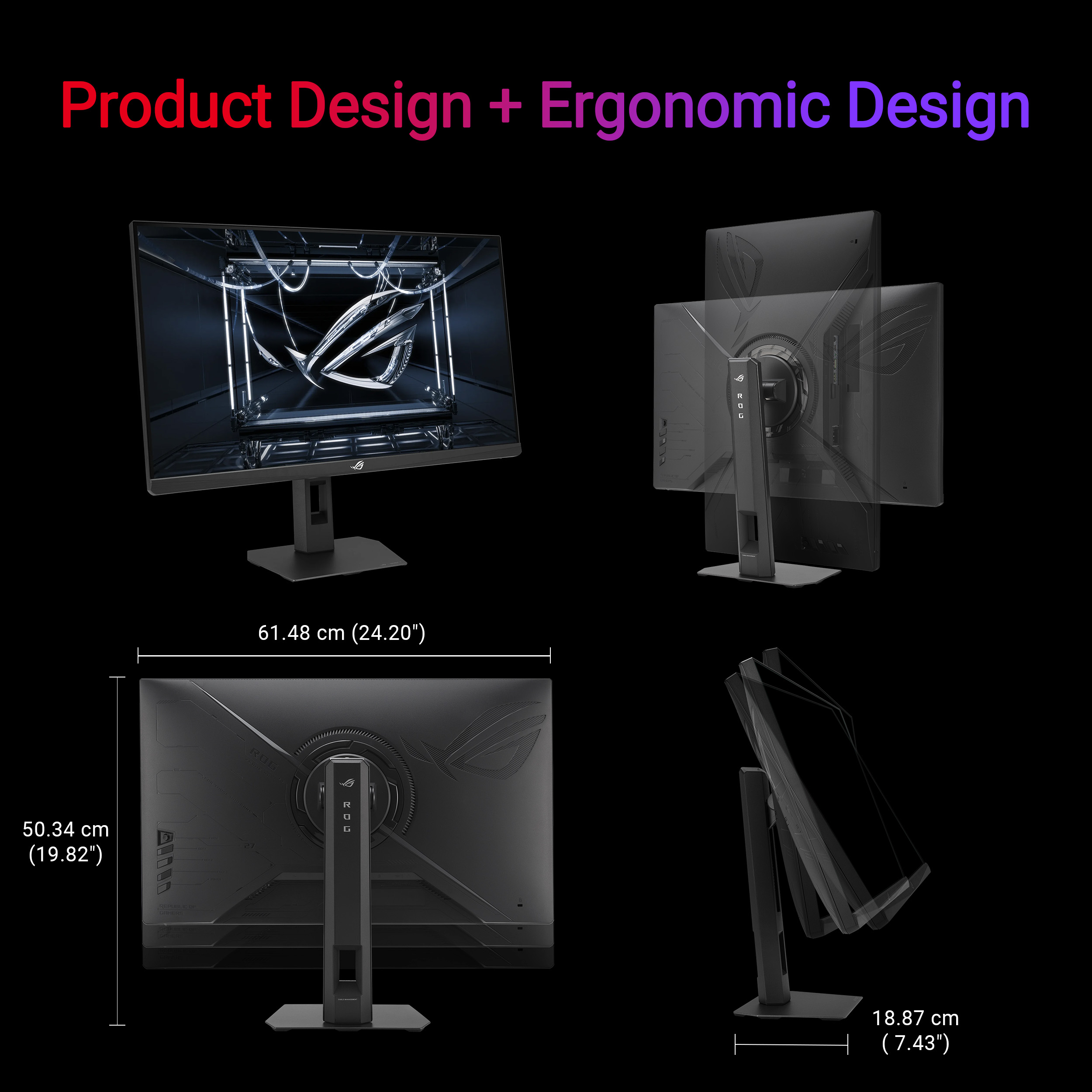 ASUS ROG Strix XG27ACMES 27-inch QHD 255Hz Fast IPS Gaming Monitor - image 6