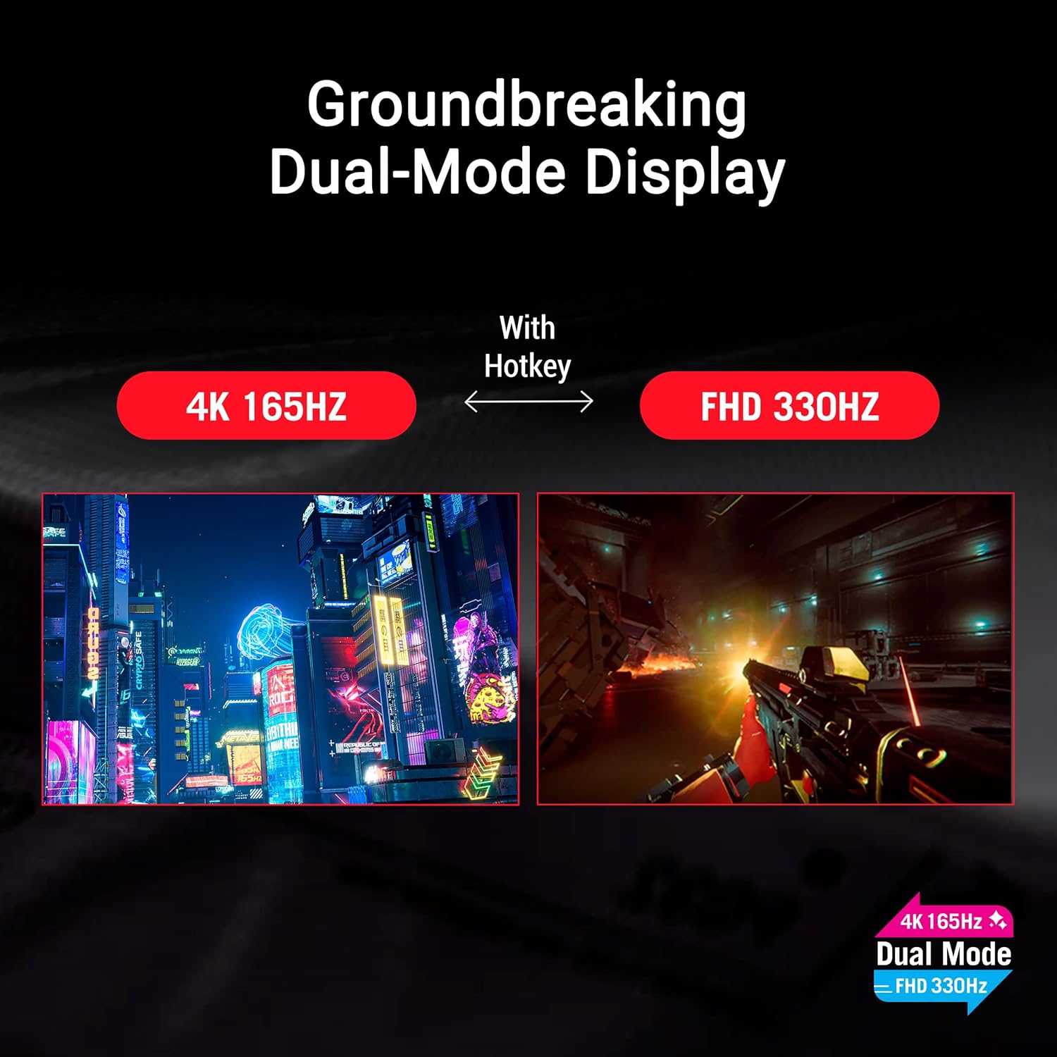 ASUS ROG Strix WOLED XG32UCWG Dual Mode 4K Gaming Monitor - image 8