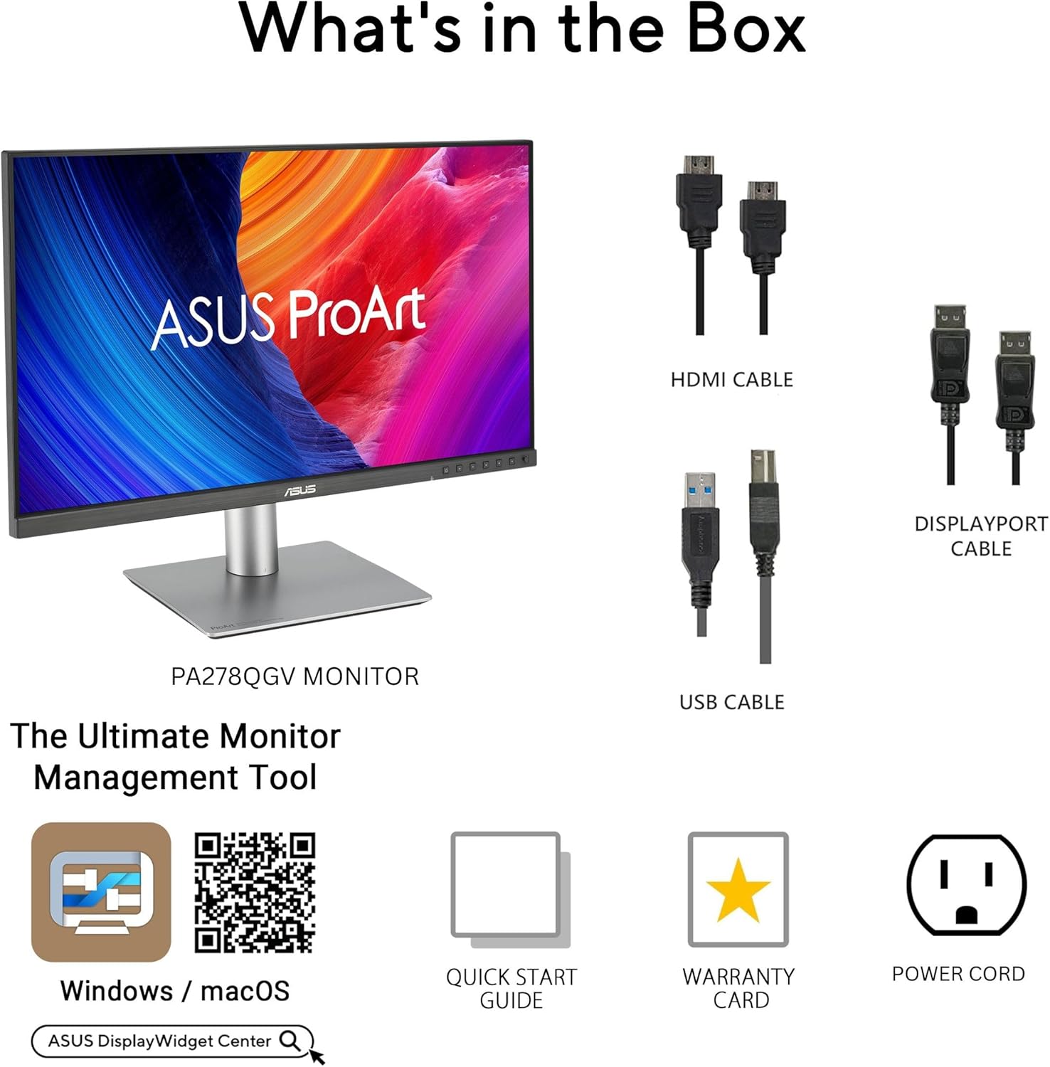 ASUS ProArt Display PA278QGV Gen2 27-inch QHD Professional Monitor - image 10