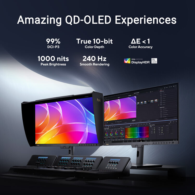 ASUS ProArt Display OLED PA27USD 27-inch 4K QD-OLED On-Set Professional Monitor - image 2