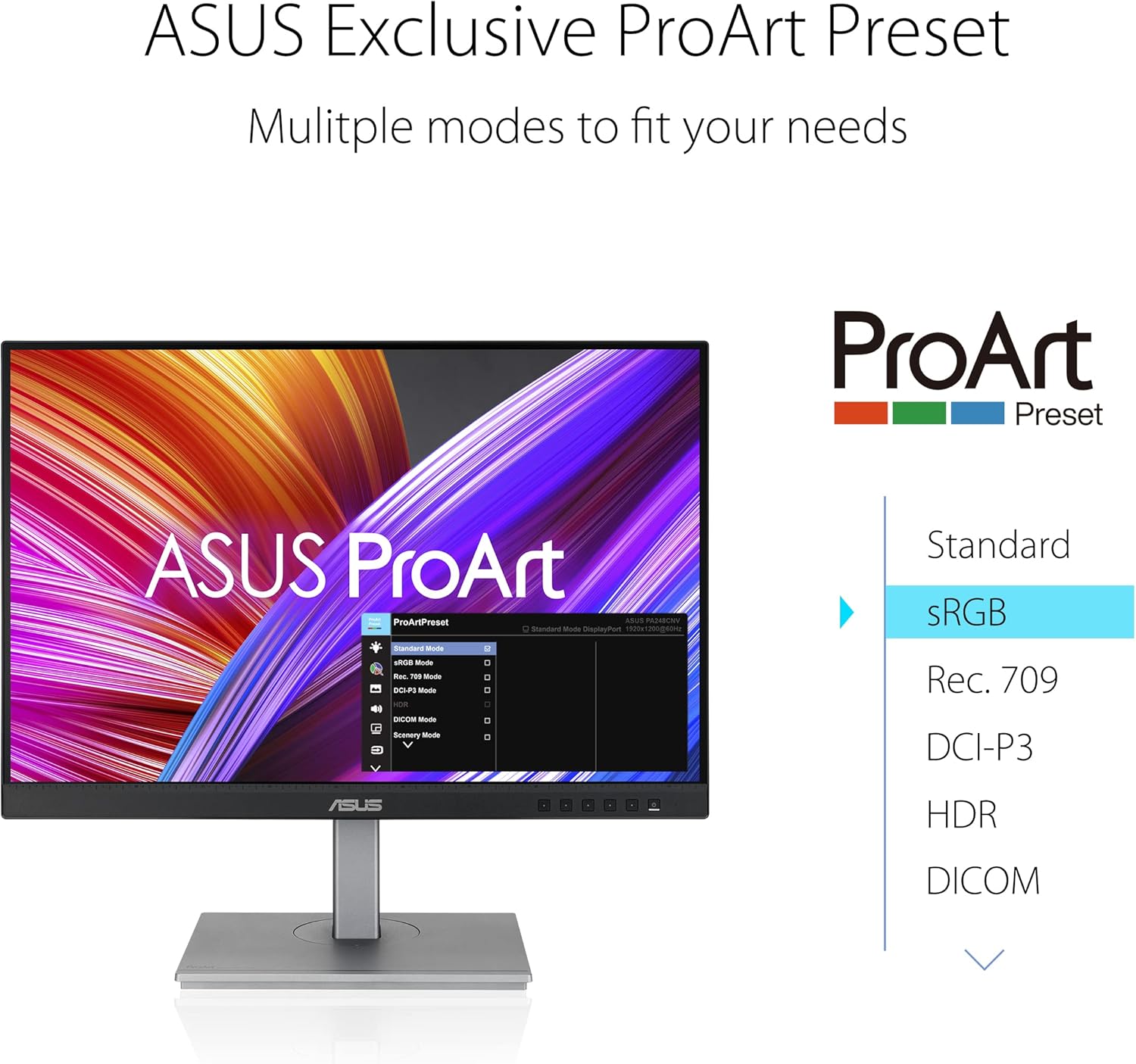 ASUS ProArt Display PA248CNV Professional Monitor – 24.1-inch - image 5