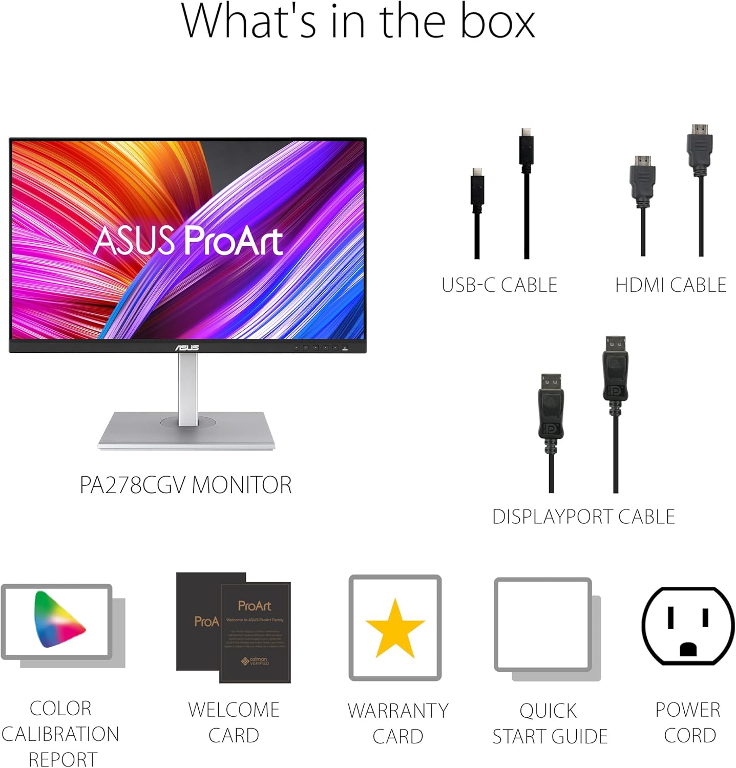 ASUS ProArt Display PA278CGV Professional Monitor – 27-inch, IPS, QHD - image 7