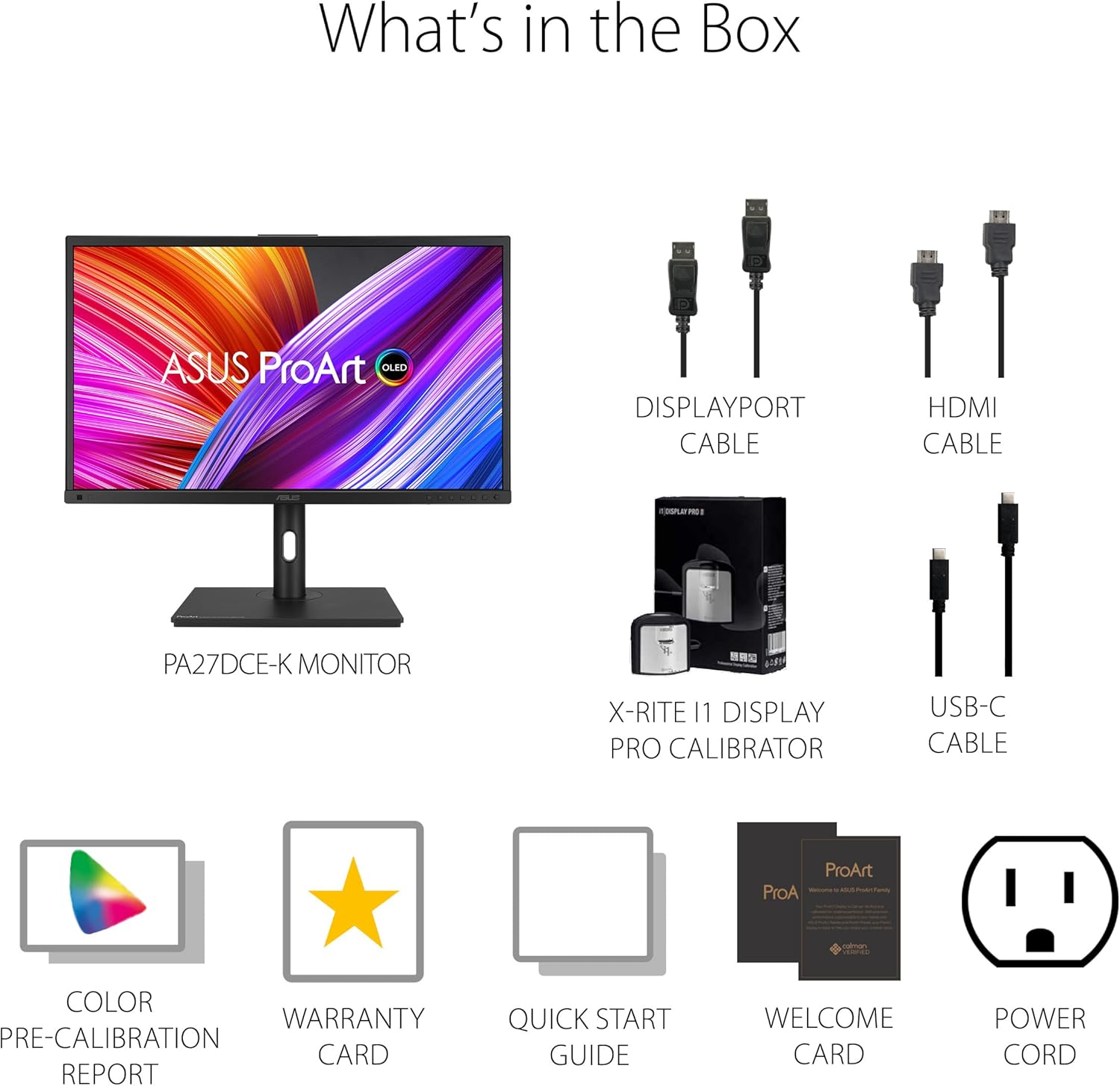 ASUS ProArt Display OLED PA27DCE Professional Monitor – 27-inch - image 8