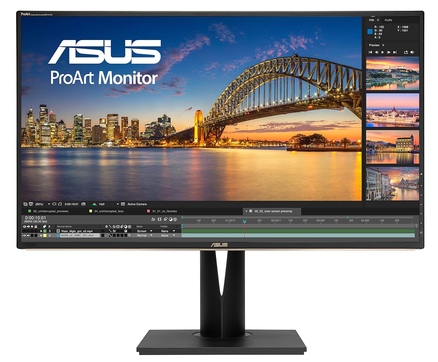 ASUS ProArt Display PA329C 4K HDR Professional Monitor - 32-inch - image 2