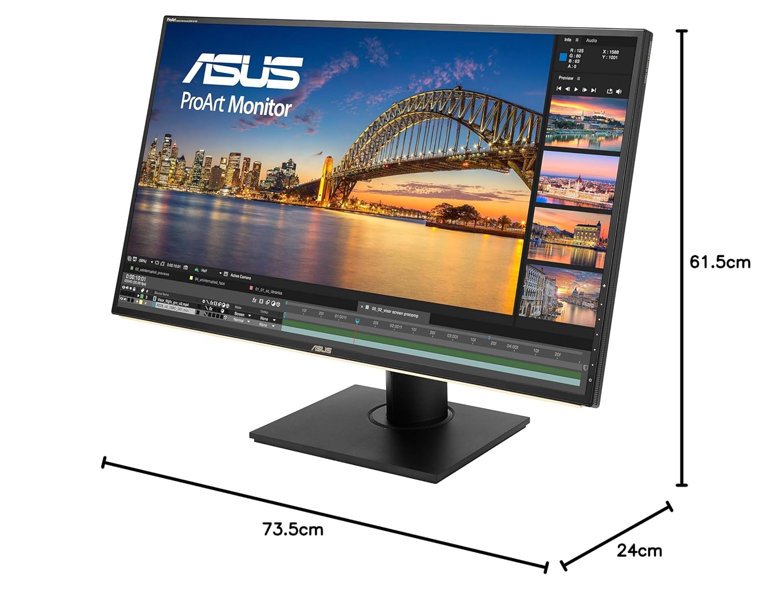 ASUS ProArt Display PA329C 4K HDR Professional Monitor - 32-inch - image 7