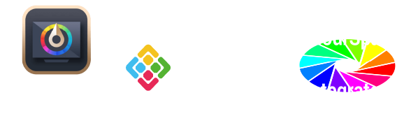 ProArt Calibration logo & Calman Ready logo & Light illusion ColourSpace Integrated logo