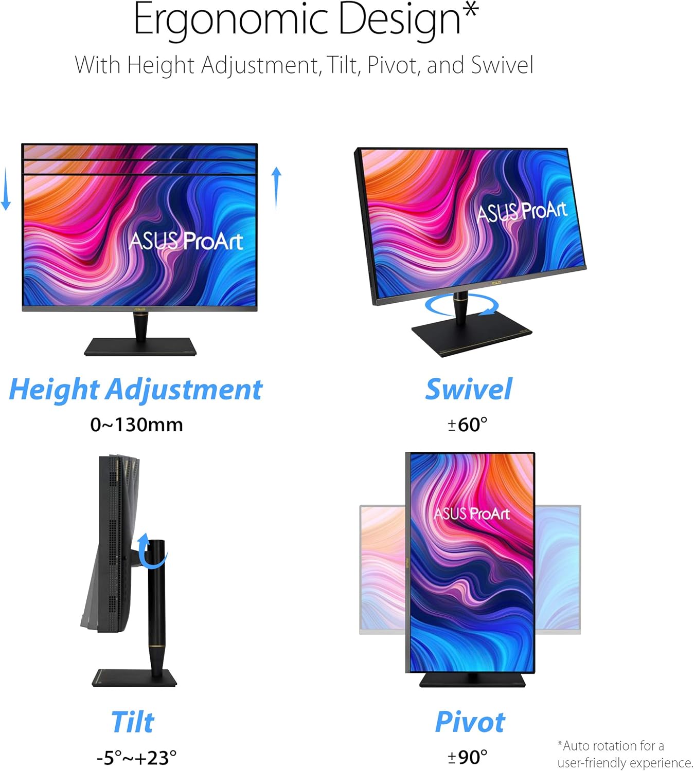 ASUS ProArt Display PA32UCX-K 4K HDR IPS Mini LED Professional Monitor - 32” - image 7