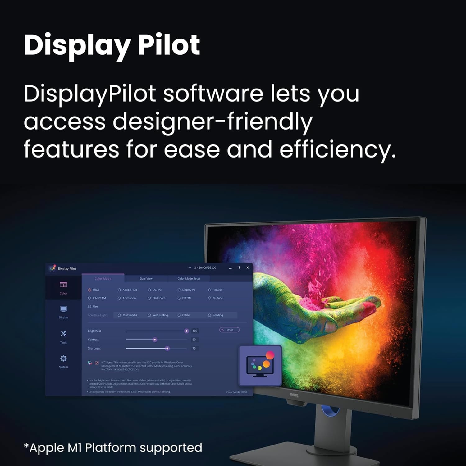 BenQ PD2705Q 27inch 2K IPS QHD HDR10 Monitor - image 4