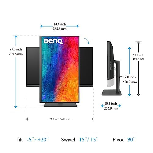 BenQ PD2705U 27inch 4K IPS QHD HDR10 Monitor - image 5