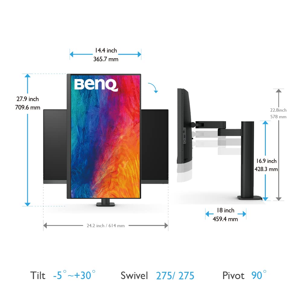 BenQ PD2705UA 27inch 4K IPS QHD HDR10 Monitor - image 11