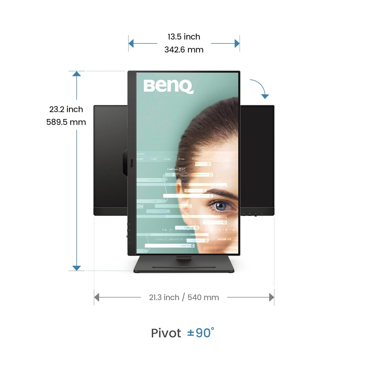 BenQ GW2490T 24inch 1080p Eye-Care FHD IPS Monitor - image 7