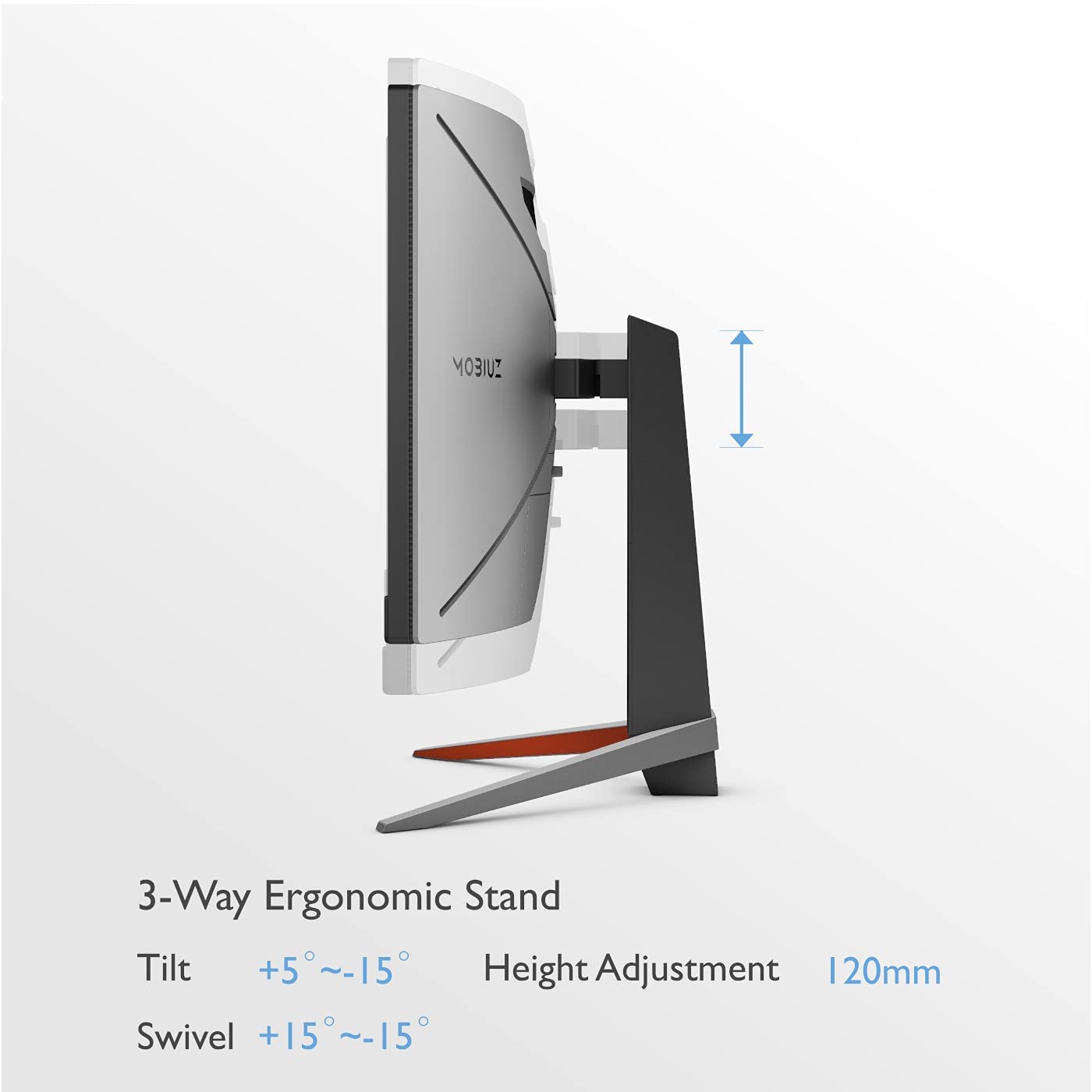 BenQ MOBIUZ EX2710R 27inch QHD IPS Curved Gaming Monitor - image 4