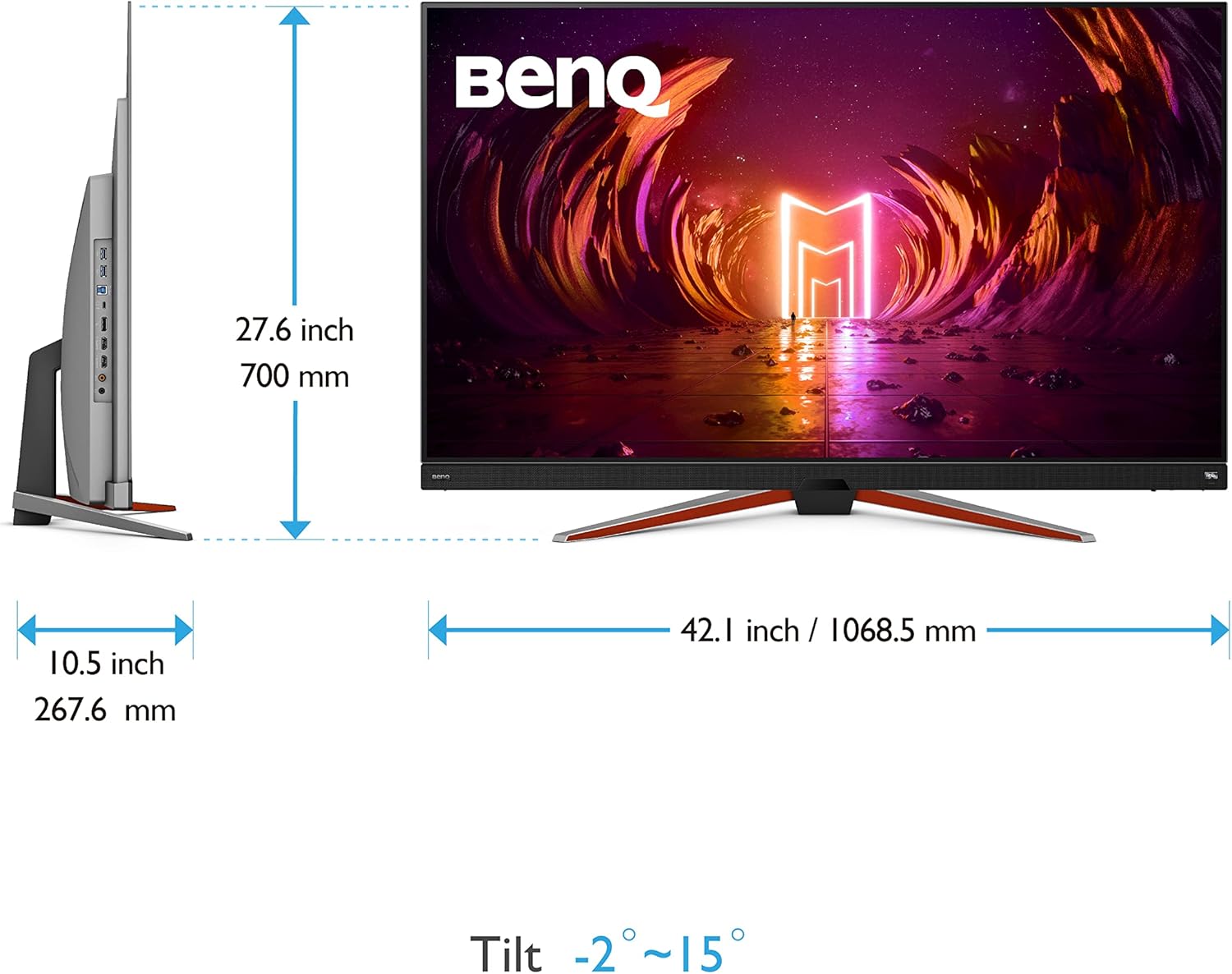BenQ MOBIUZ EX480UZ 48inch 4K UHD OLED Gaming Monitor - image 6