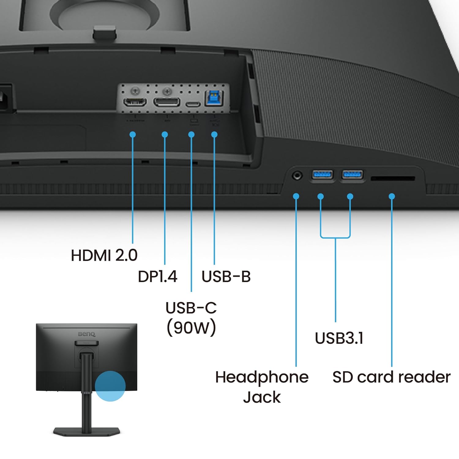 BenQ SW242Q 24 inch 4K IPS WUXGA Monitor - image 3