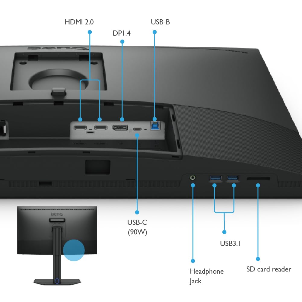 BenQ SW272U 27 inch 4K IPS WUXGA Monitor - image 7