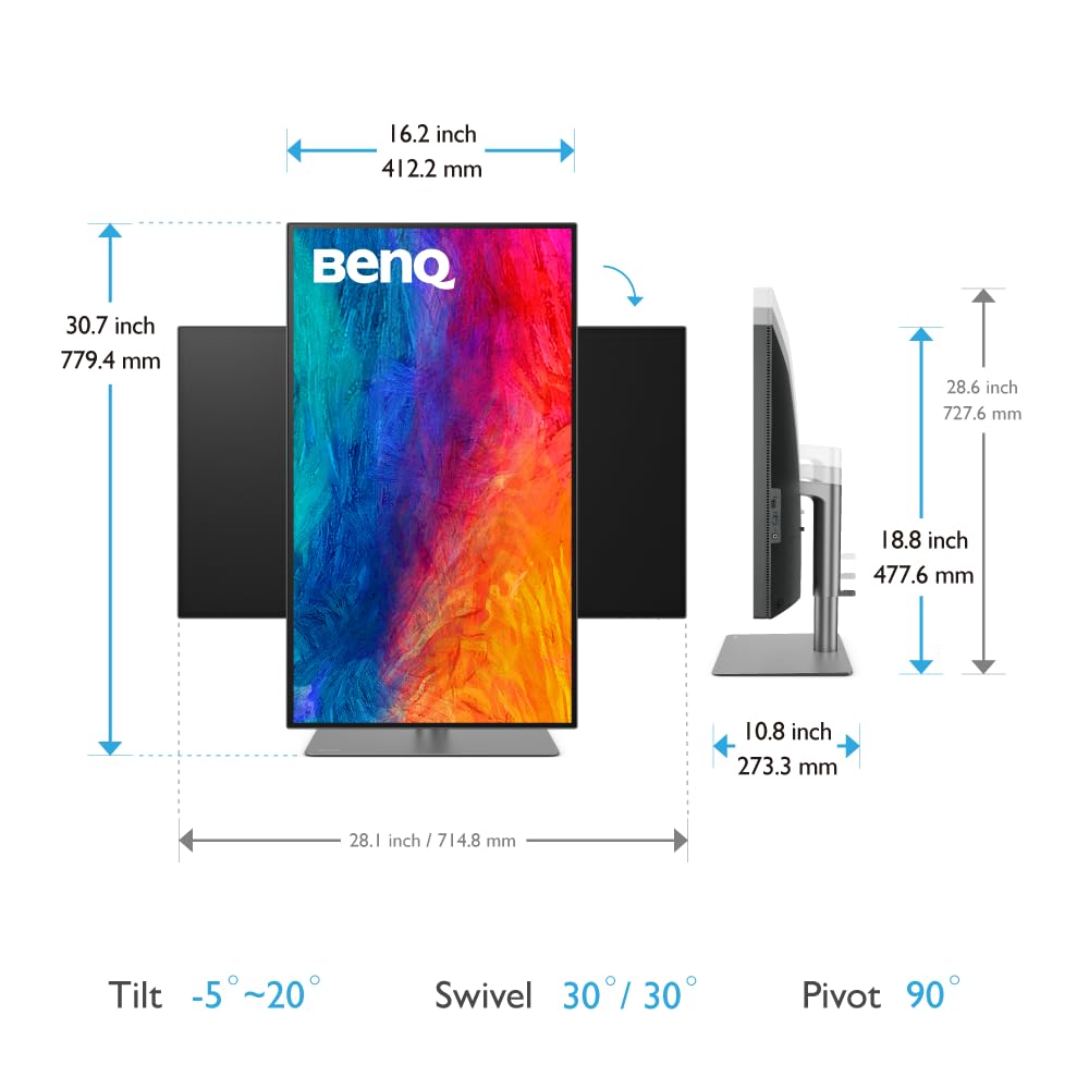 BenQ PD3220U 32inch 4K UHD P3 Thunderbolt 3 Designer Monitor - image 8