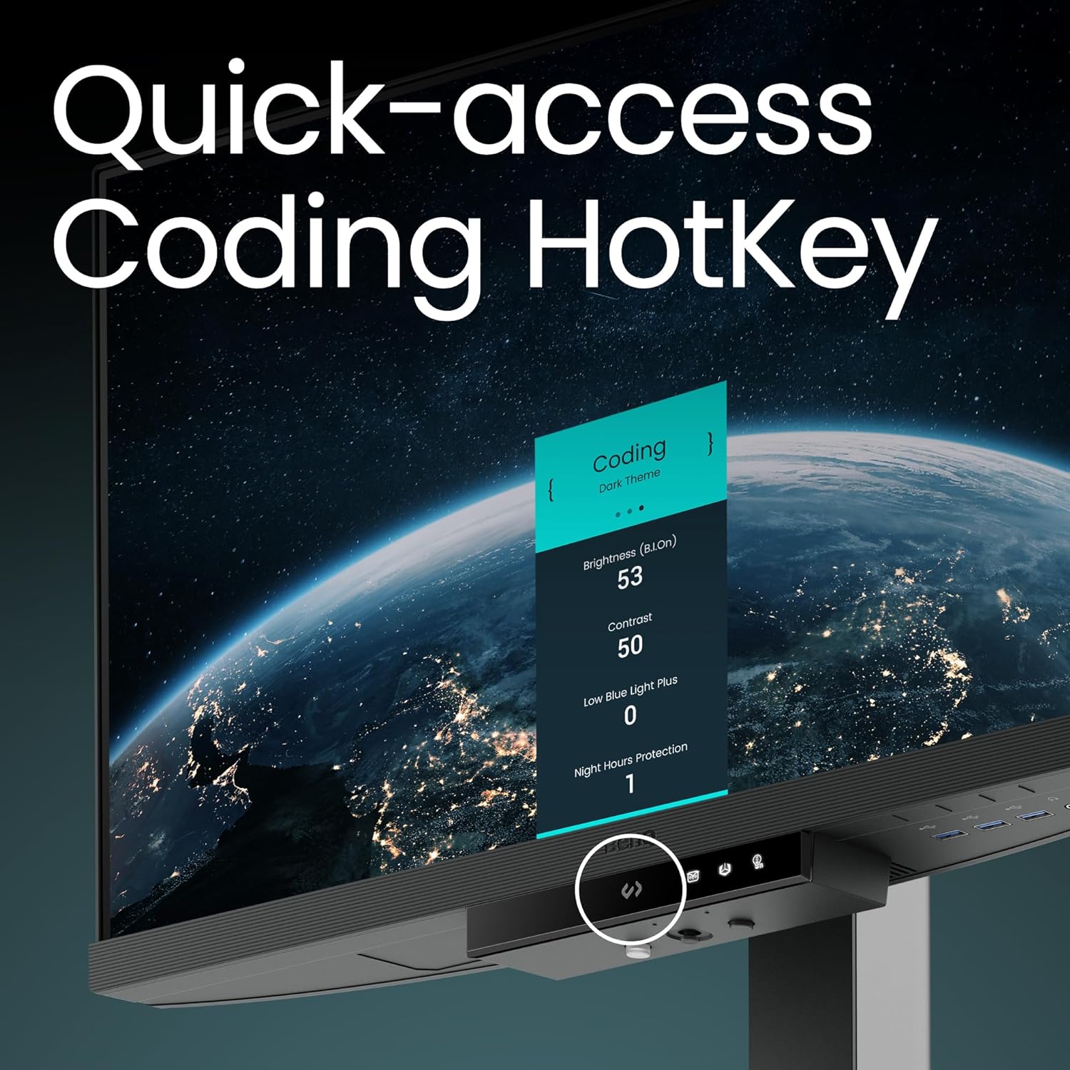 BenQ RD240Q 24inch Wqxga Programming LED Monitor - image 4