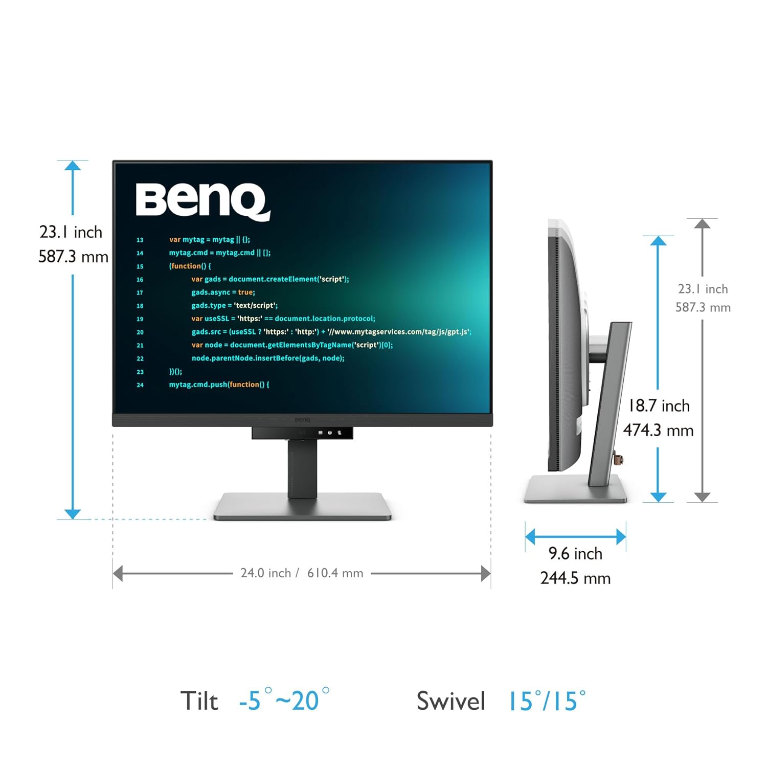 BenQ RD280U 28inch 4K Programming LED Monitor - image 8