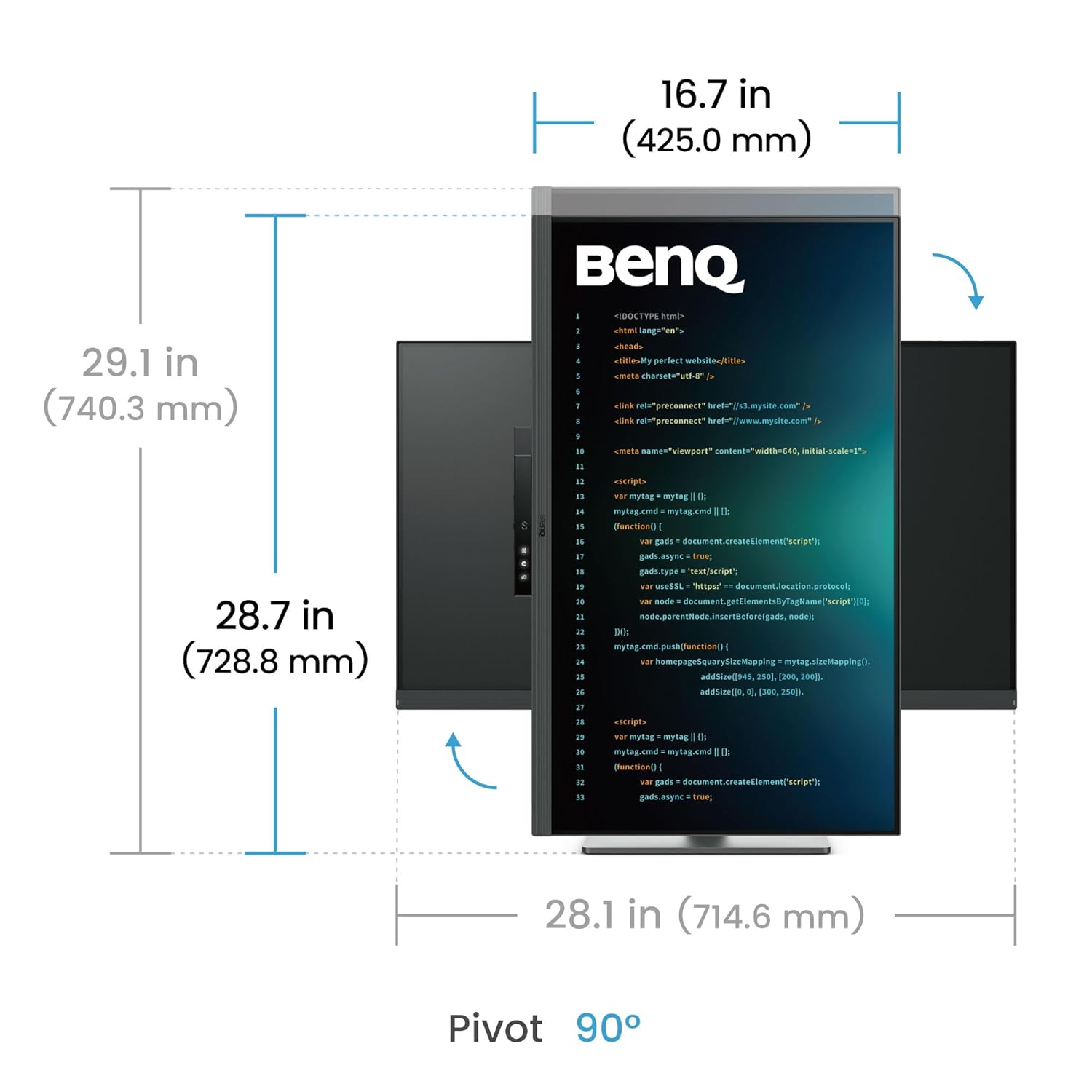 BenQ RD320U 32inch 4K Programming Monitor - image 5