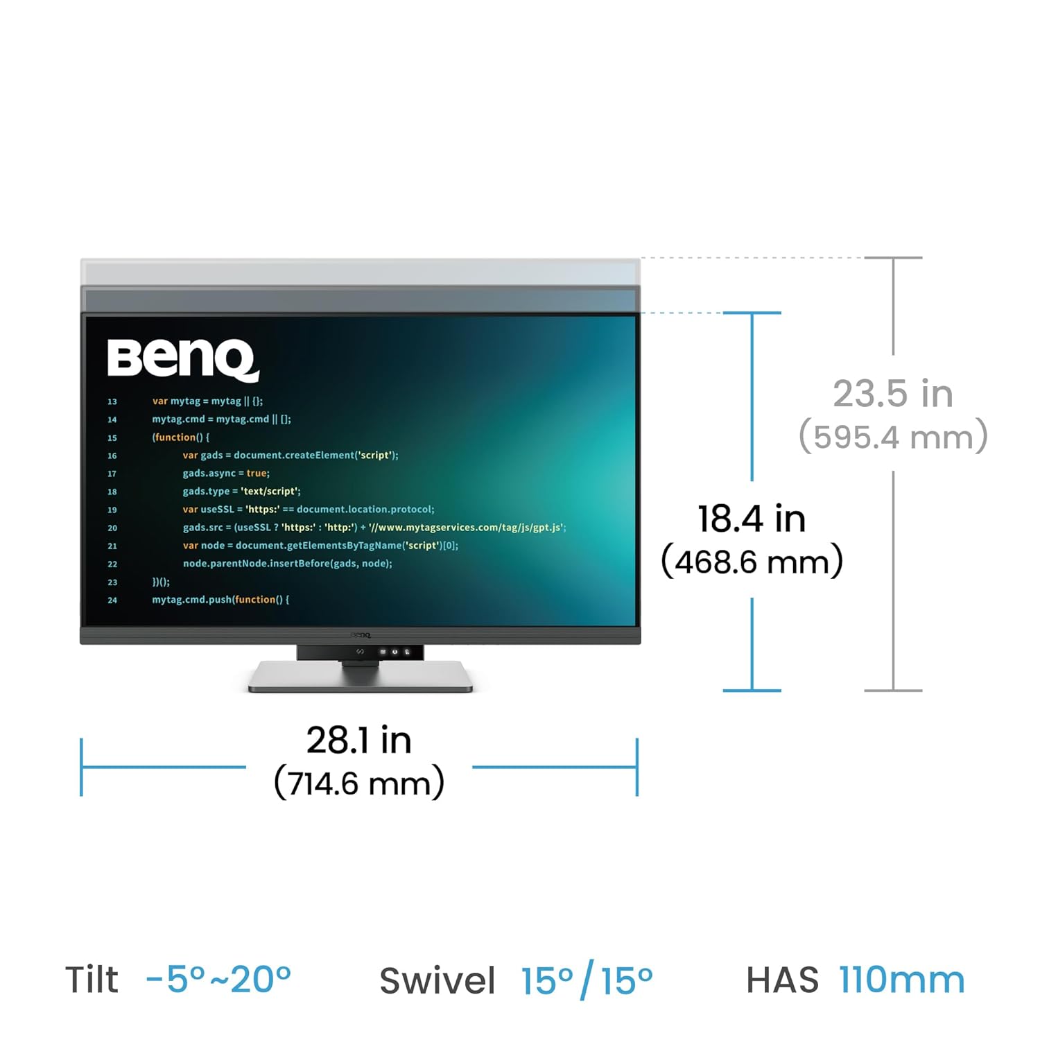 BenQ RD320U 32inch 4K Programming Monitor - image 6