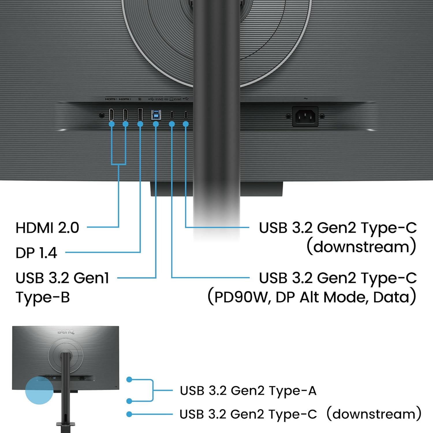 BenQ RD320UA 32inch 4K Programming Monitor - image 3