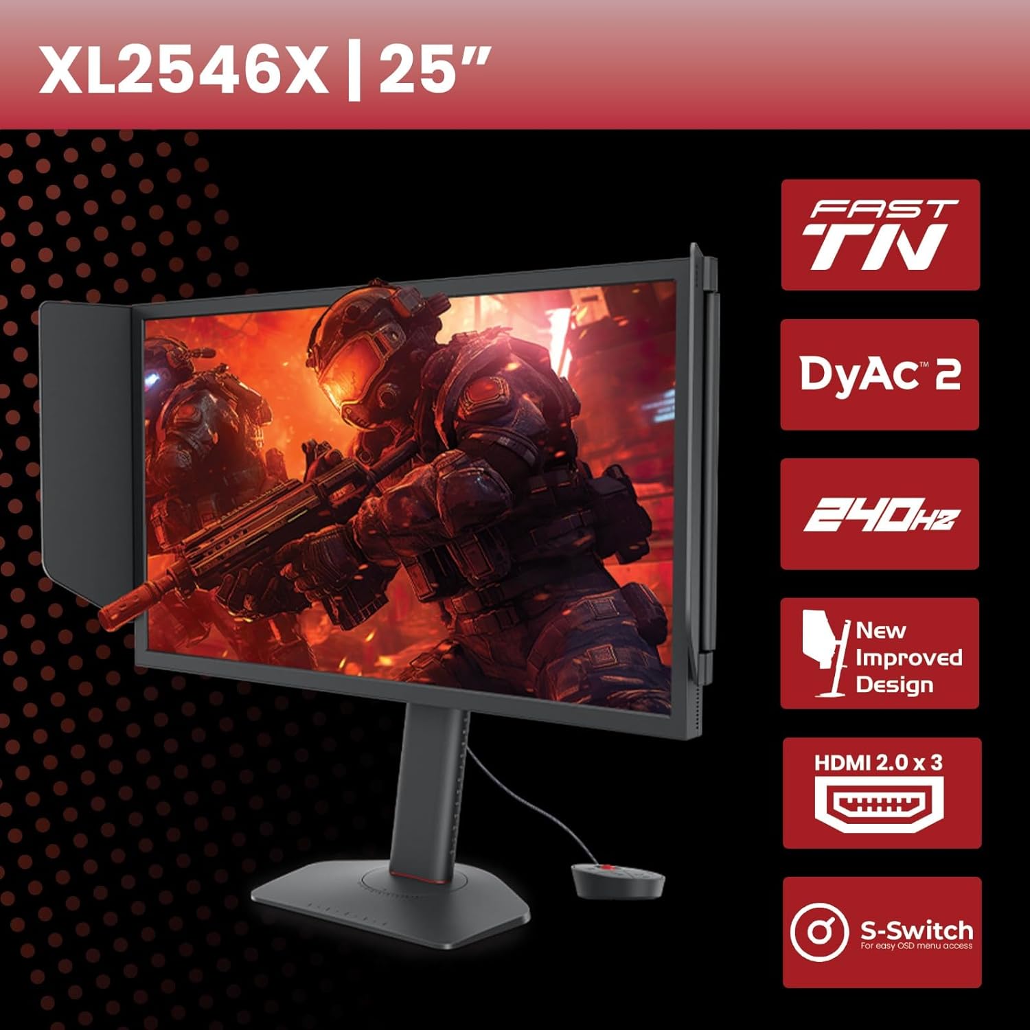 BenQ ZOWIE XL2546X 24.5 inch FHD Gaming Monitor - image 2