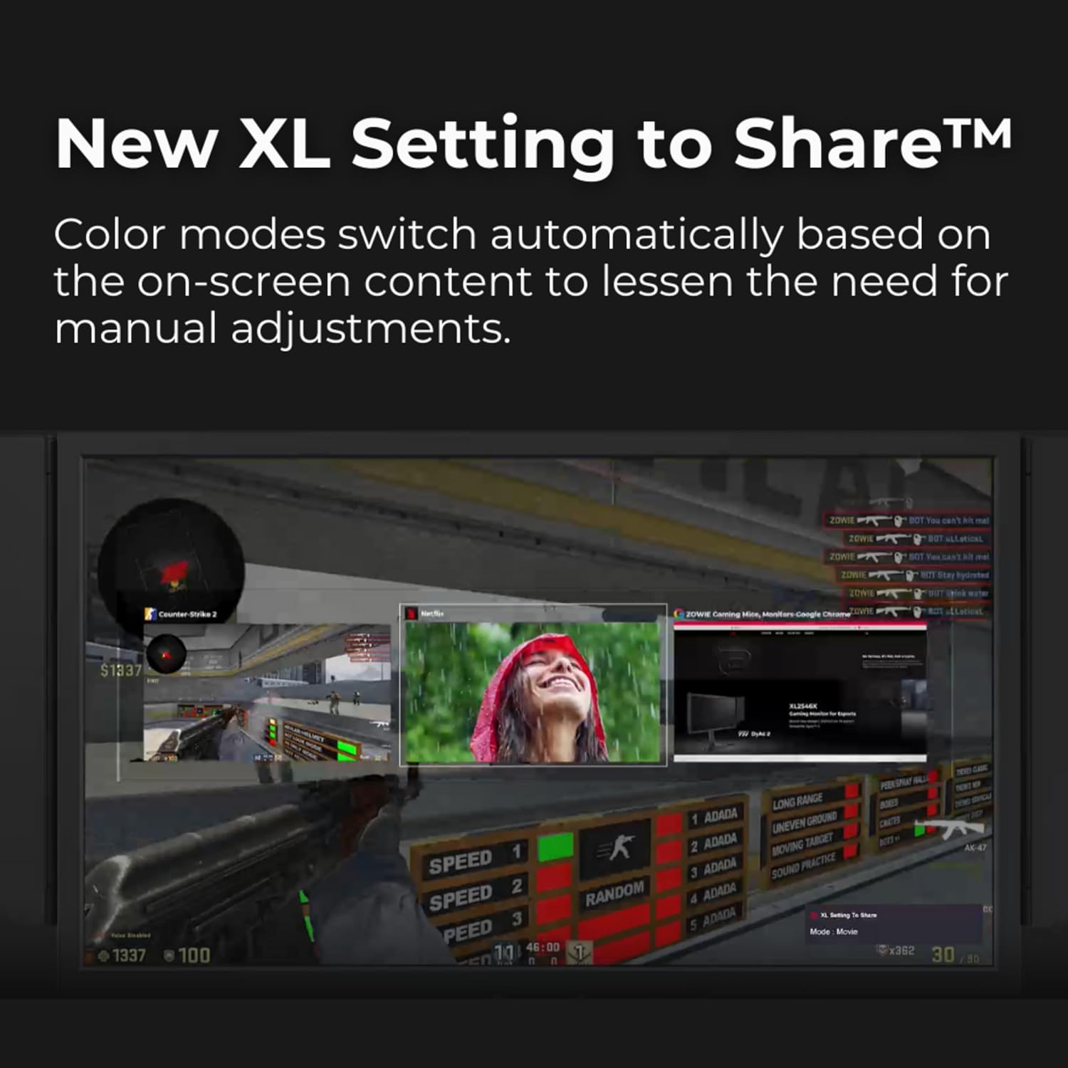 BenQ ZOWIE XL2586X 24 inch FHD Gaming Monitor - image 6