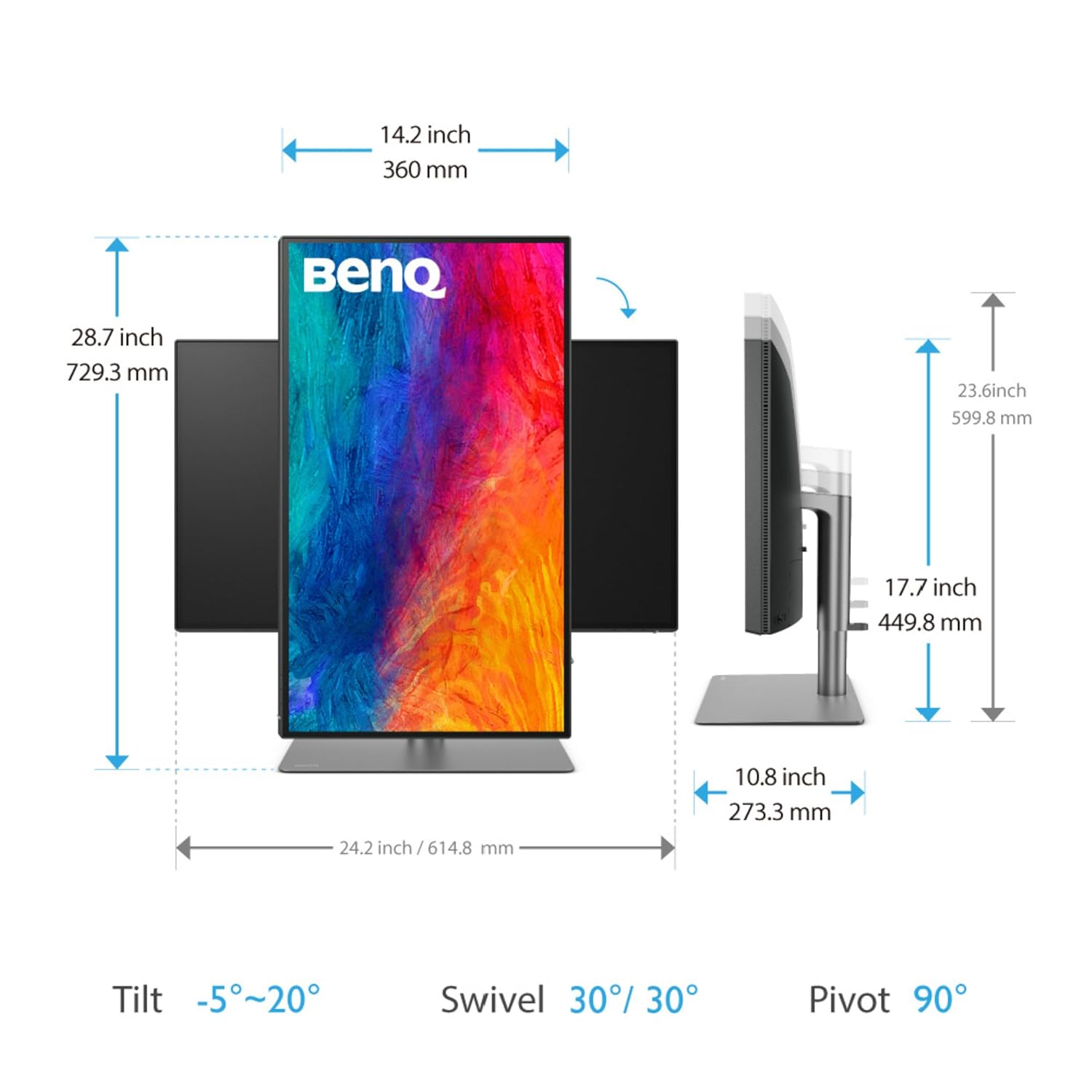 BenQ PD2725U 27inch IPS UHD 4K HDR10 Monitor - image 9