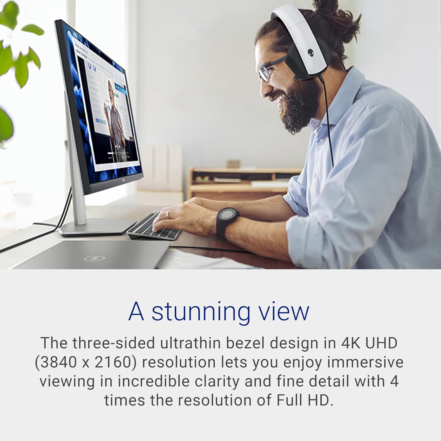 Dell S Series 27 4K UHD S2721QS Monitor - image 2