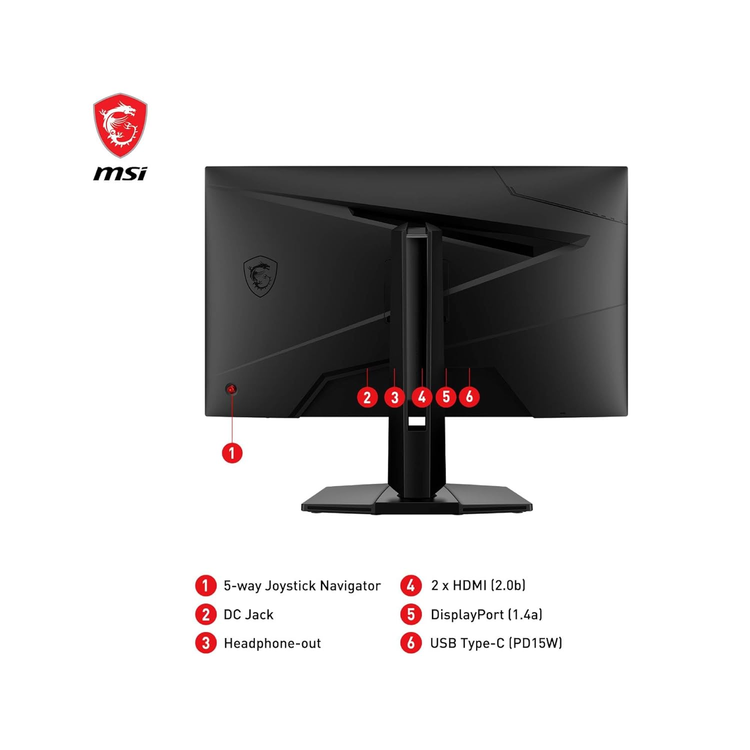 MSI G274QPF E2 27 Inch WQHD Gaming Monitor - image 6