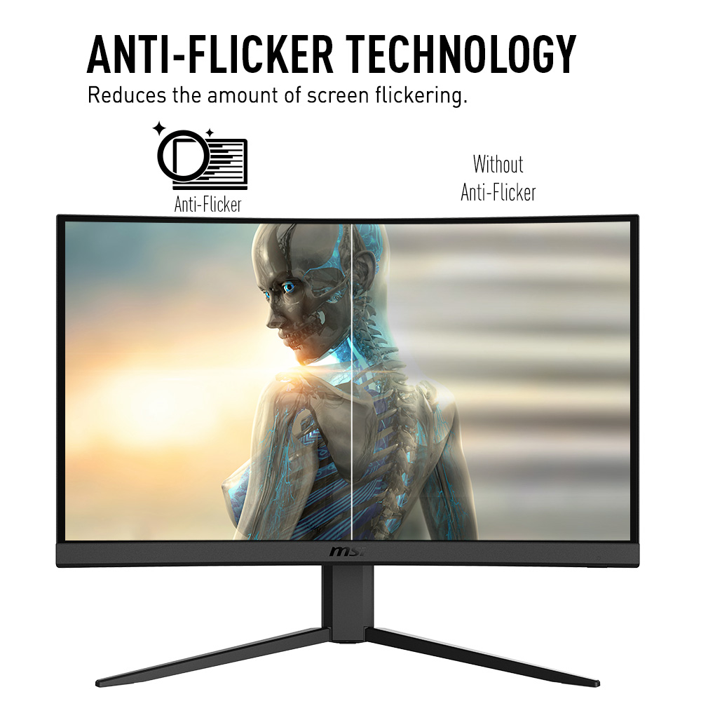 MSI Optix G24C4 Curved 144Hz 1ms AMD FreeSync Monitor - image 8