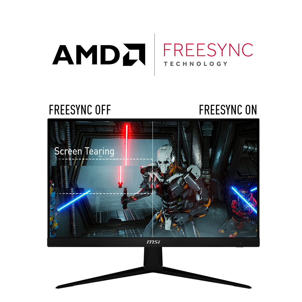 MSI Optix G241 144hz 1ms 24 inch IPS FreeSync Gaming Monitor - image 5