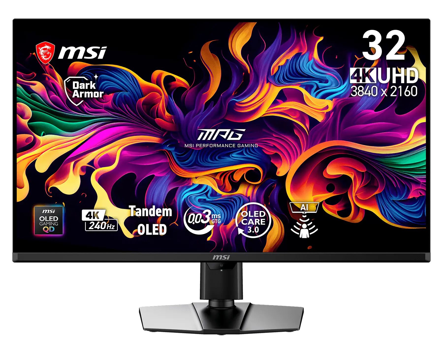 MSI MPG 322UR Tandem QD-OLED X24 32-inch 4K Gaming Monitor