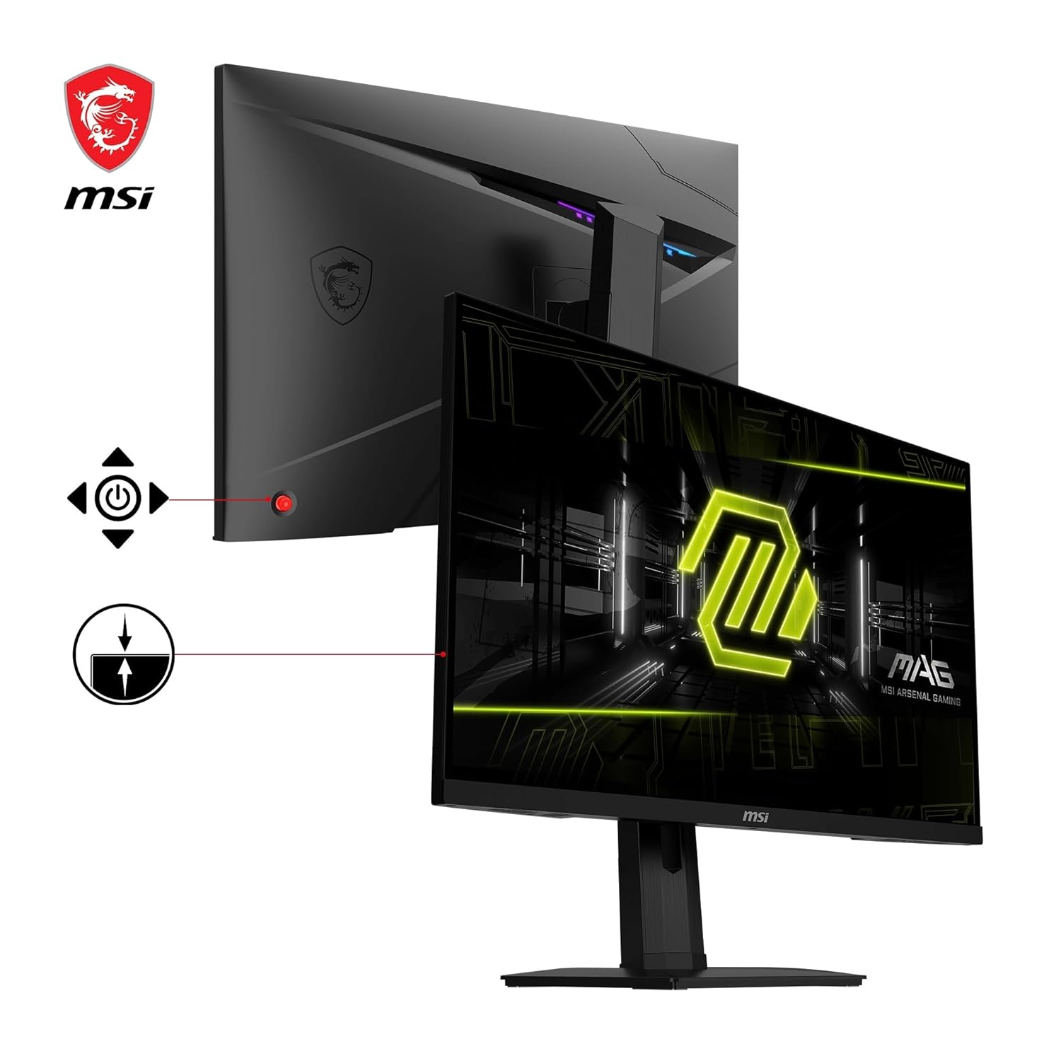MSI MAG 274QRF QD E2 27Inch 2K WQHD Gaming Monitor - image 3