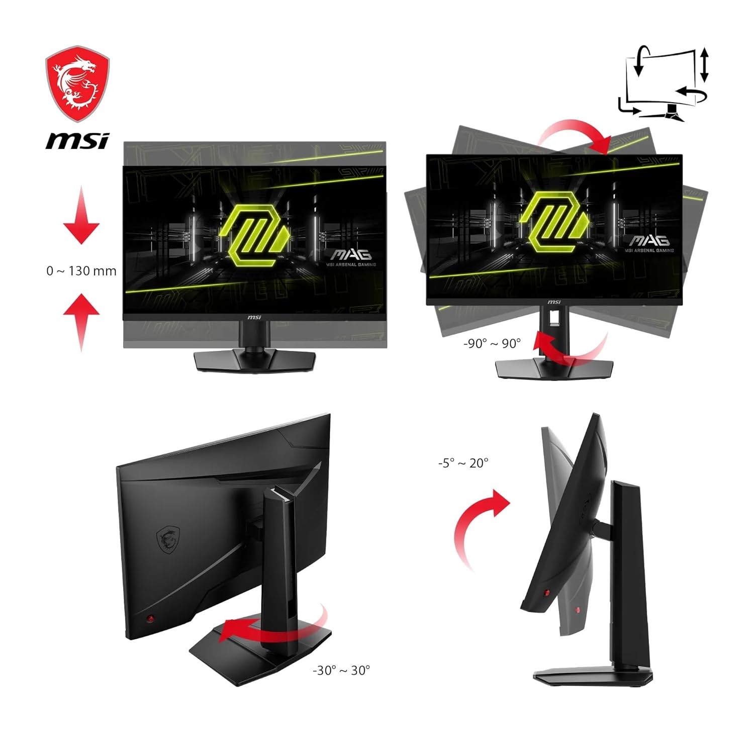 MSI MAG 274UPF E2 27Inch 4K UHD Gaming Monitor - image 5
