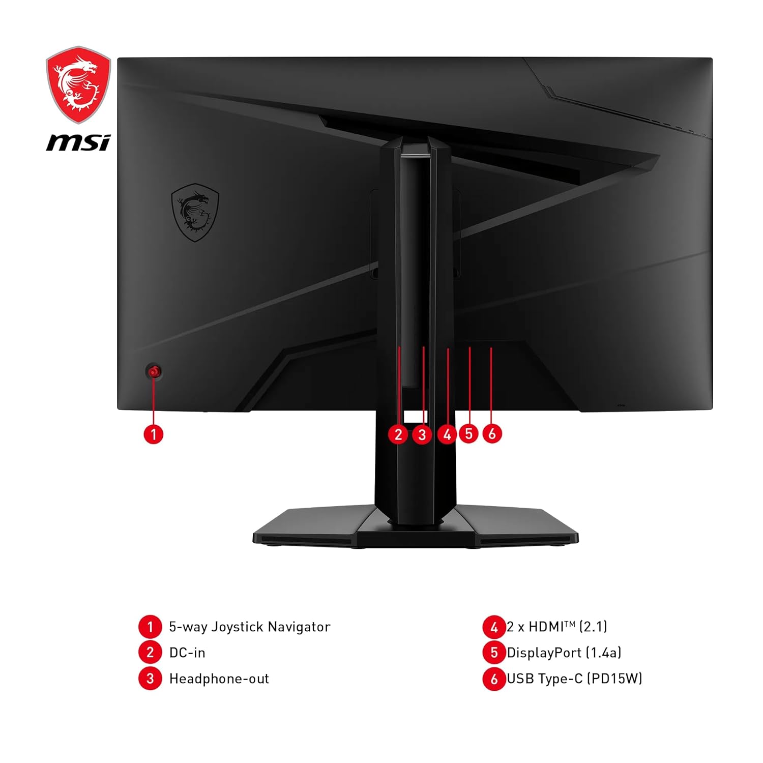MSI MAG 274UPF E2 27Inch 4K UHD Gaming Monitor - image 6