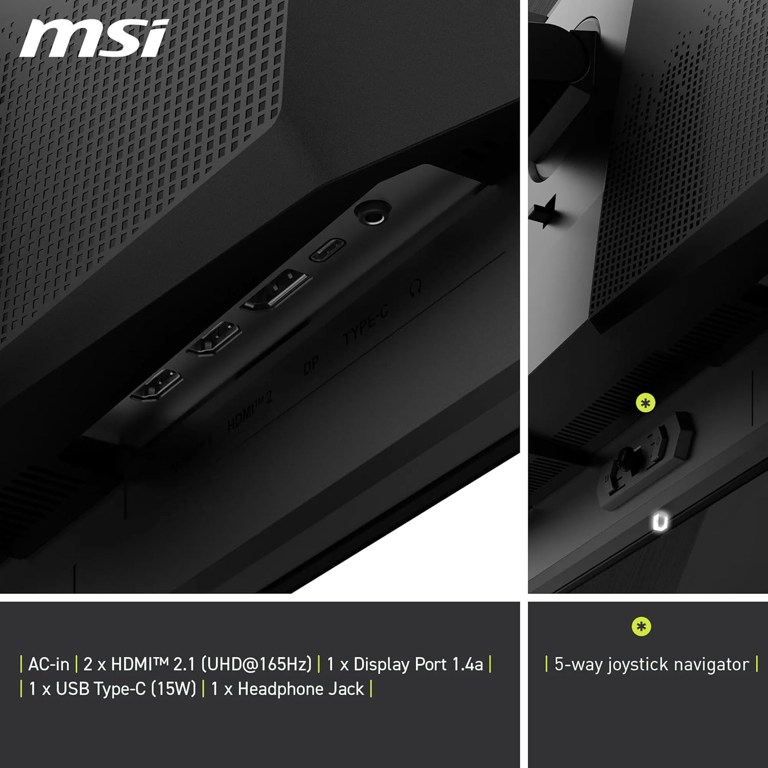 MSI MAG 321UP QD-OLED 31.5inch 4K UHD Gaming Monitor - image 6