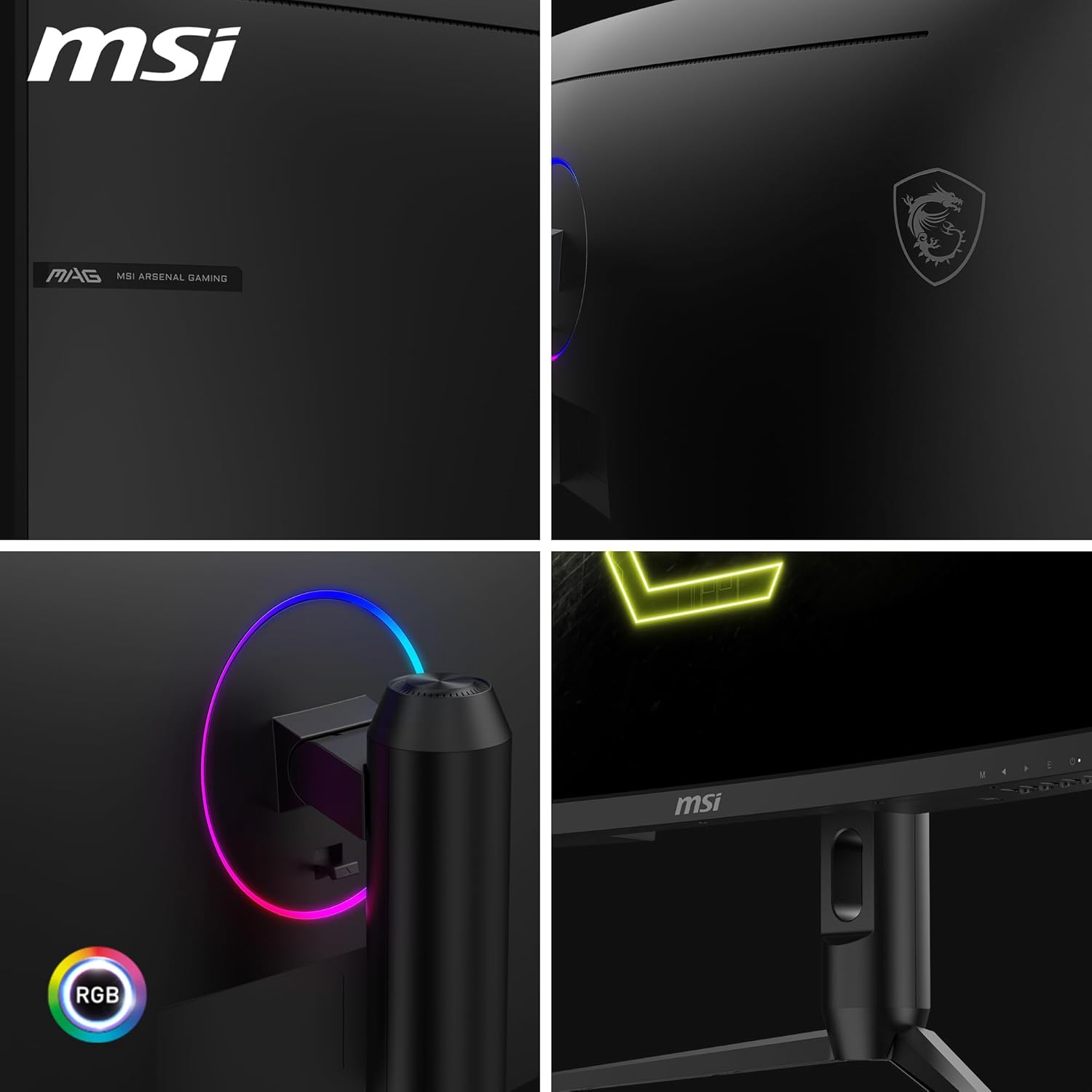 MSI MPG 342CQR E2 34inch 2K UWQHD Curved Gaming Monitor - image 5