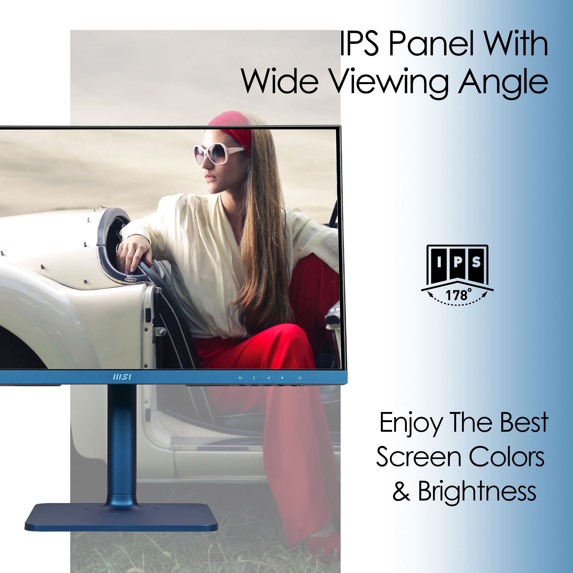 MSI Modern MD241P Ultramarine 24-inch IPS Type C Monitor - image 11
