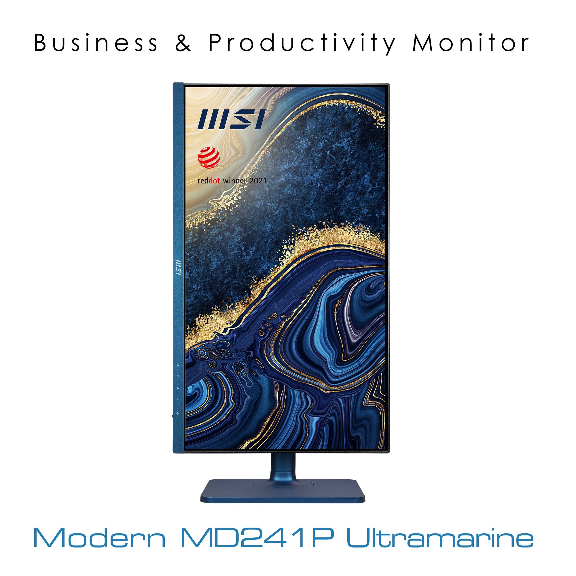MSI Modern MD241P Ultramarine 24-inch IPS Type C Monitor - image 2