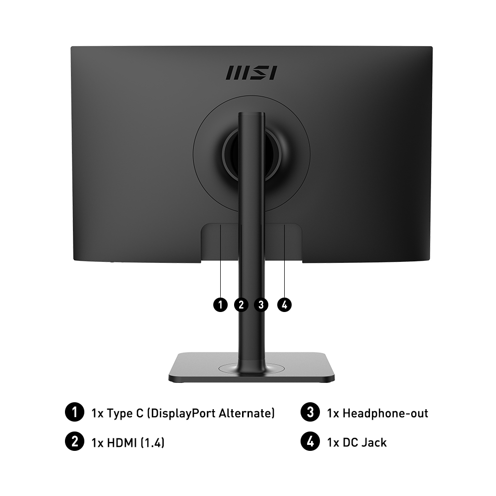 MSI Modern MD241P 24 Inch IPS 75Hz Type C Monitor - image 4