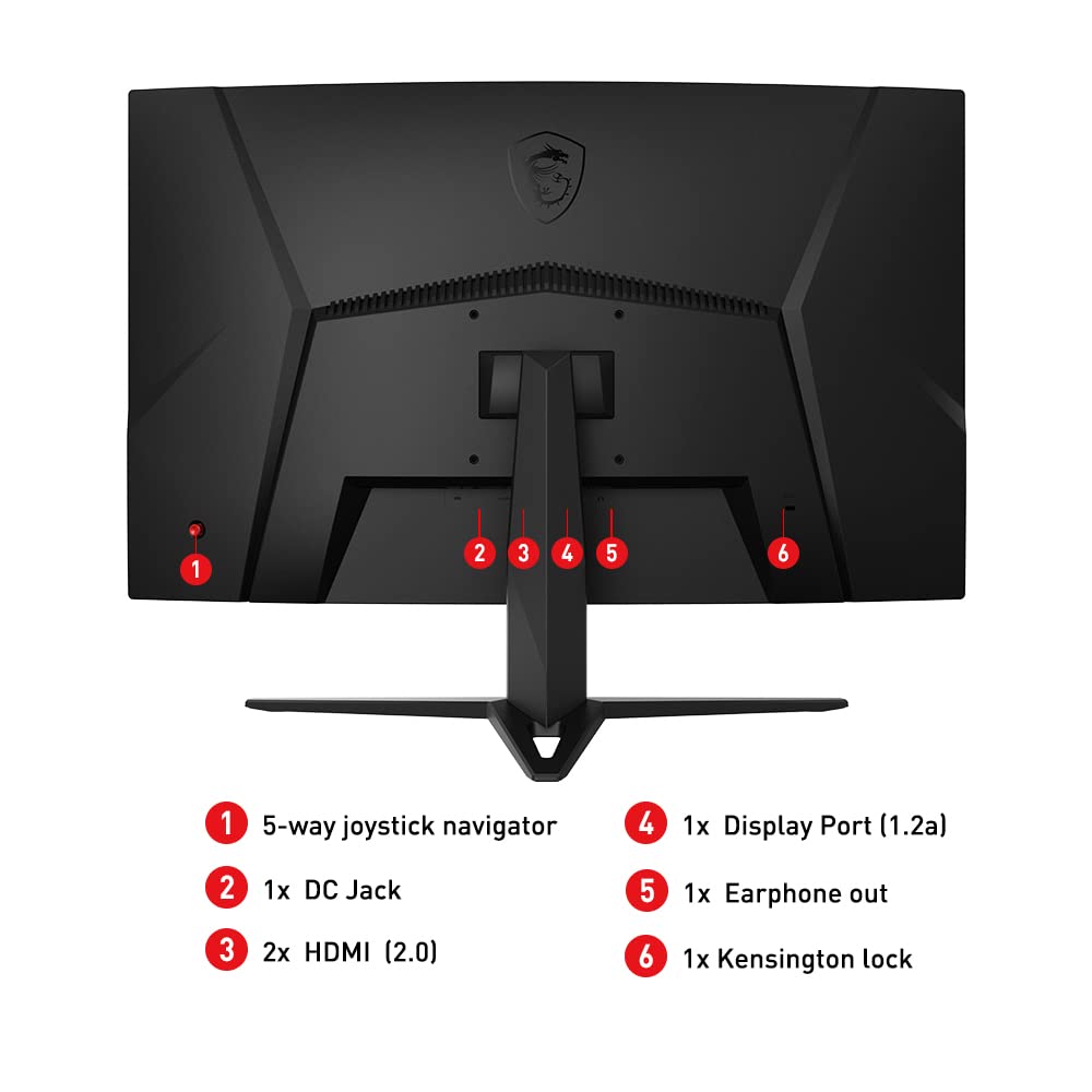 MSI Optix G32CQ4 Curved Gaming Monitor - image 4