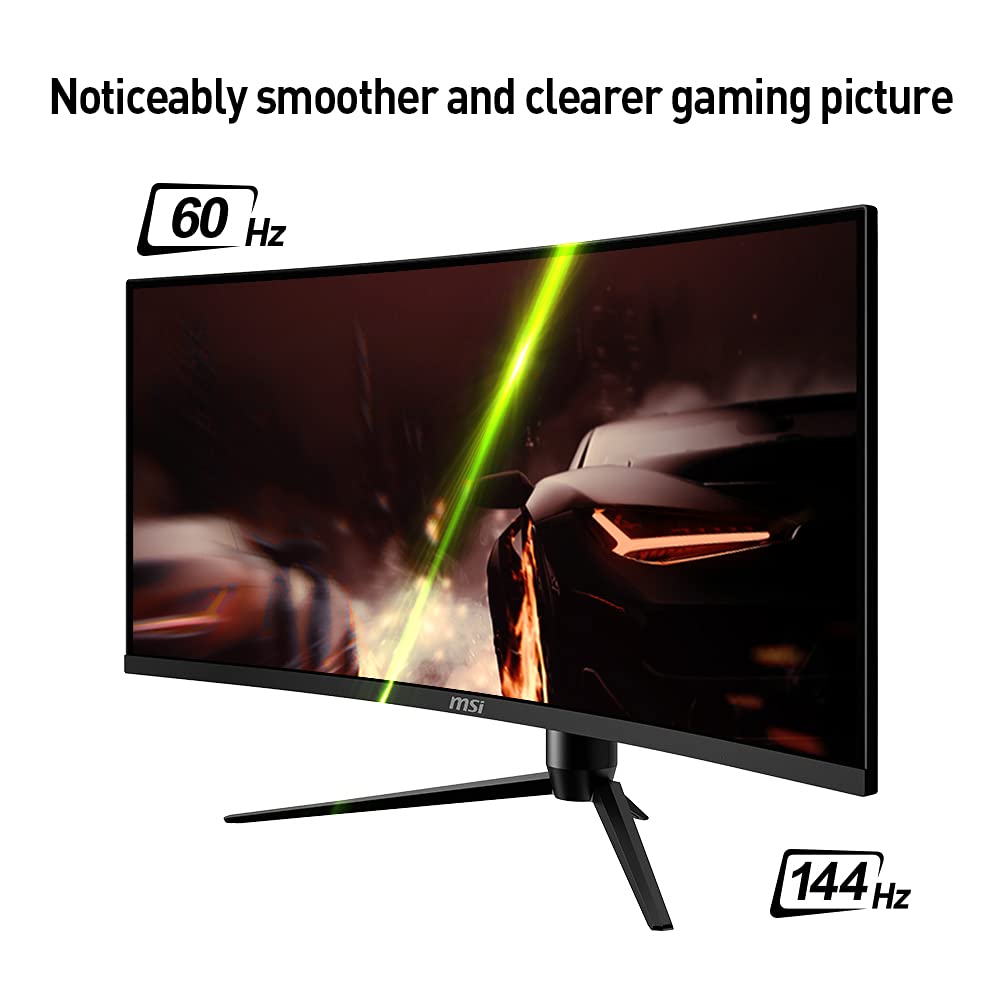MSI Optix MAG342CQR 34 Inch Curved Gaming Monitor - Optix-MAG342CQR