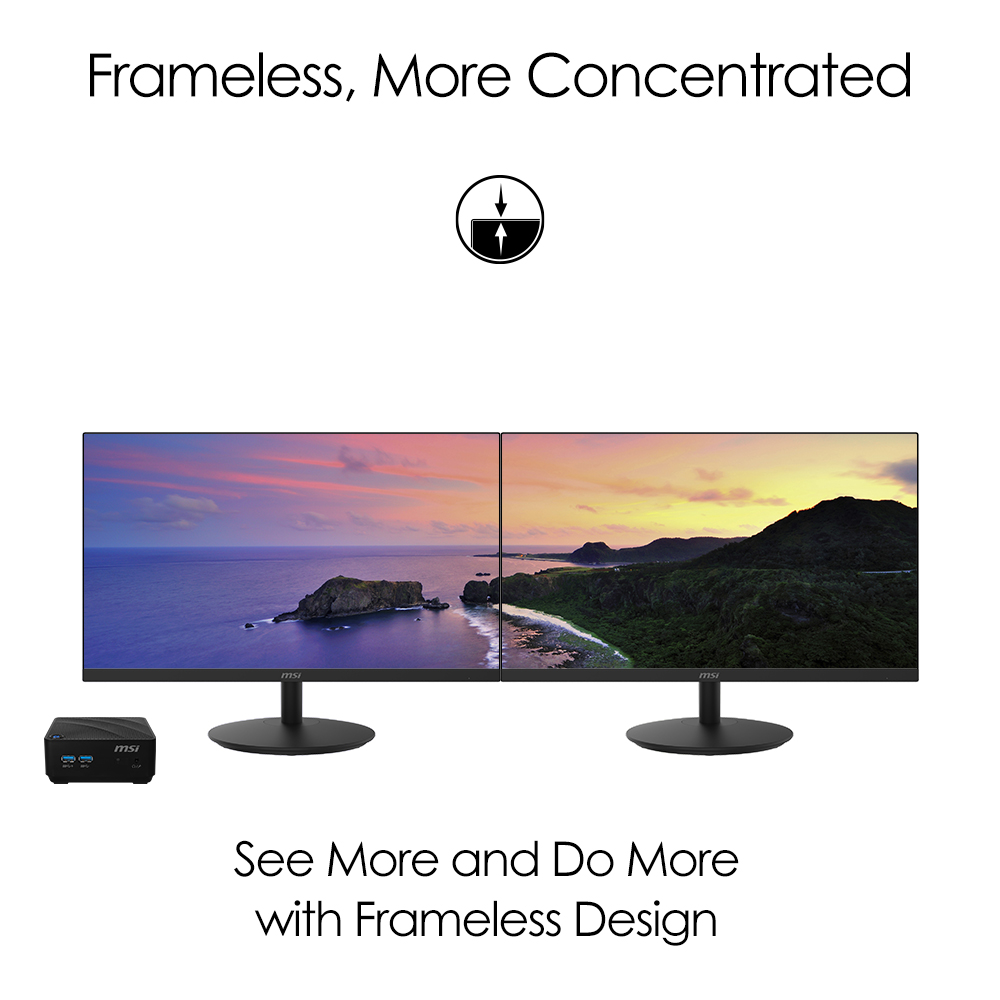 MSI PRO MP242 24 inch 75Hz IPS Panel Full HD LED Monitor - image 11
