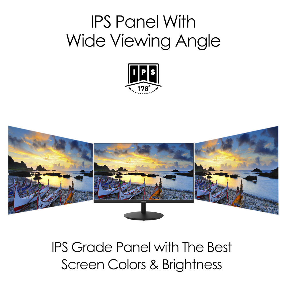 MSI PRO MP242 24 inch 75Hz IPS Panel Full HD LED Monitor - image 7