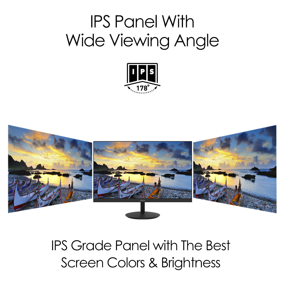 MSI Pro MP271 27-inch Full HD IPS Panel Professional Monitor - image 8