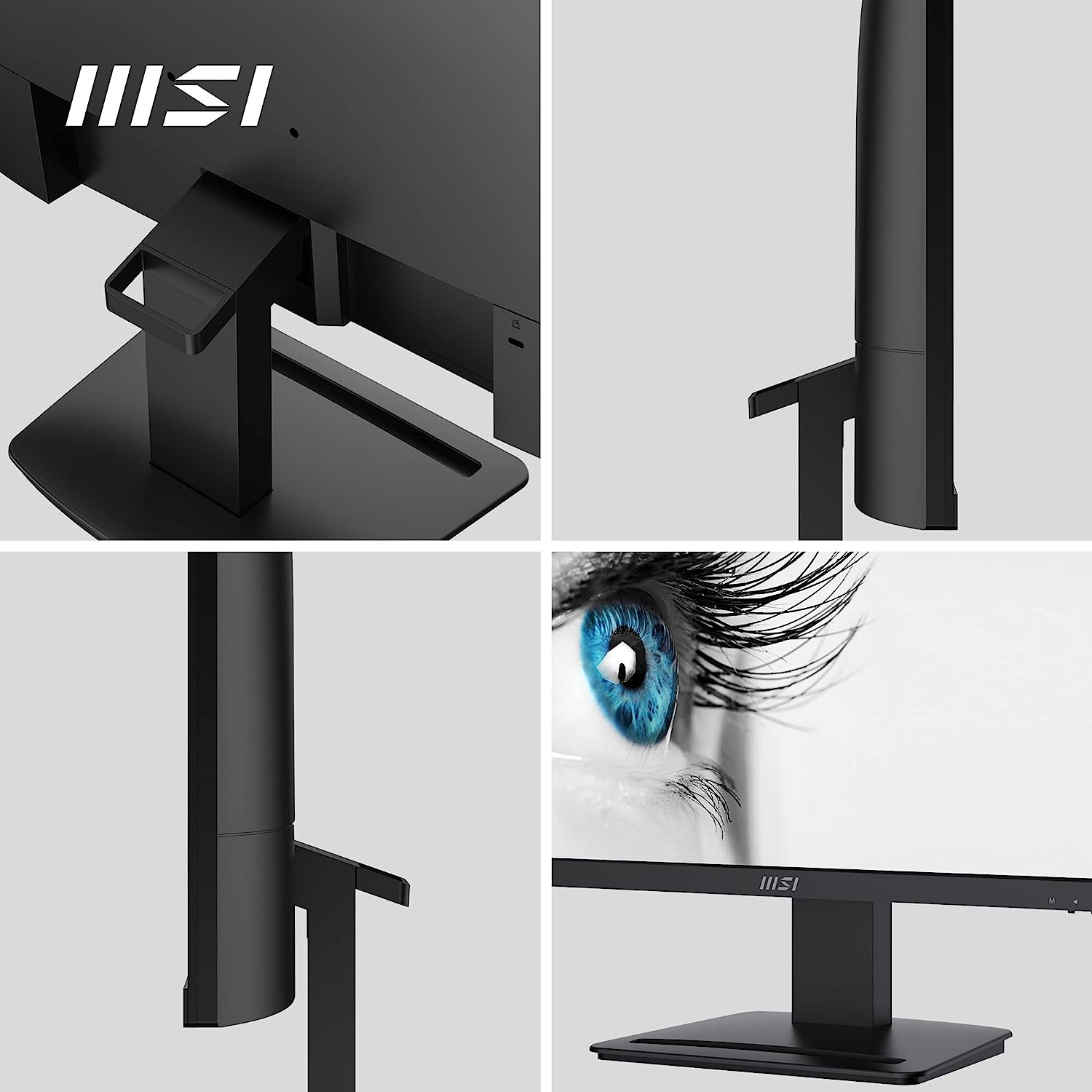 MSI PRO MP243 24-Inch Full HD Monitor 75Hz IPS Speakers VESA - image 4